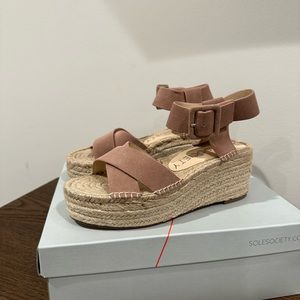New Sole Society Audrinah espadrilles size 7.5